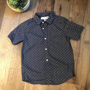 Boys Old Navy SS Button Down - Med 8